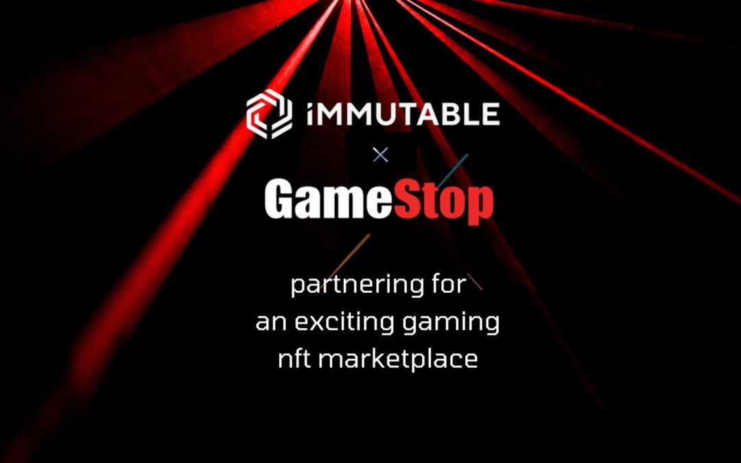 GameStop to Launch New Gaming NFT Marketplace with Immutable X