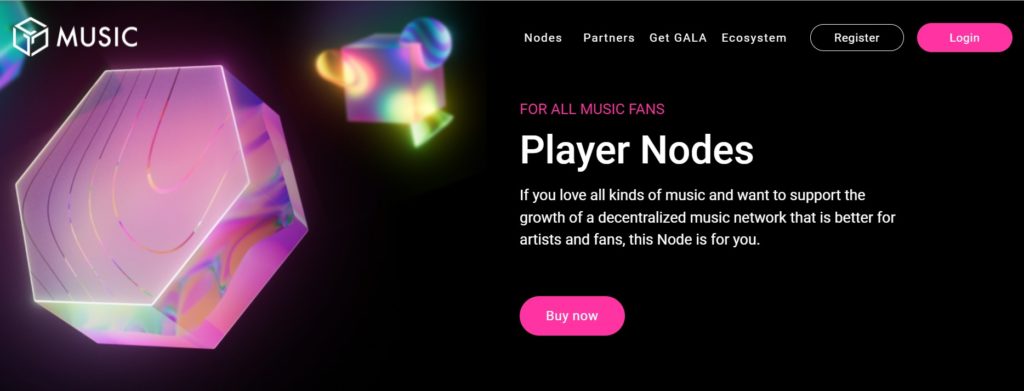 Player Nodes for music fans offered by Gala Music
